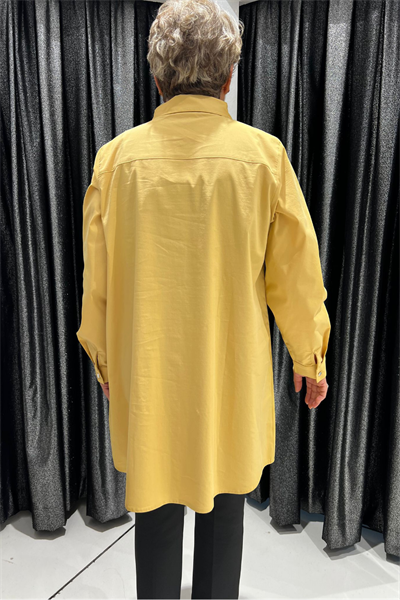 Selma Büyük Beden Taş İşlemeli Yakalı Tunik Gömlek