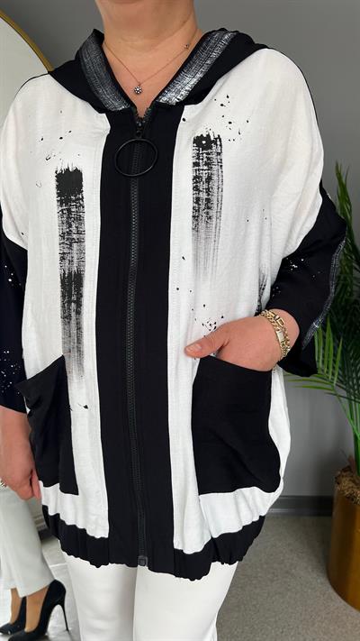 Selma Büyük Beden Tasarım Ceket