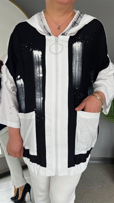 Selma Büyük Beden Tasarım Ceket