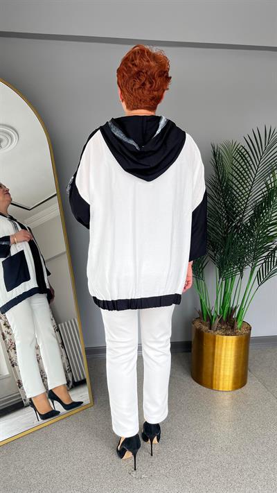 Selma Büyük Beden Tasarım Ceket