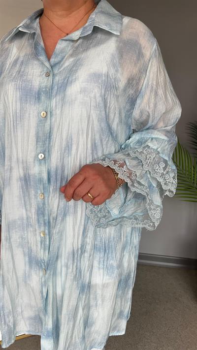 Selma Büyük Beden Tasarım Gömlek