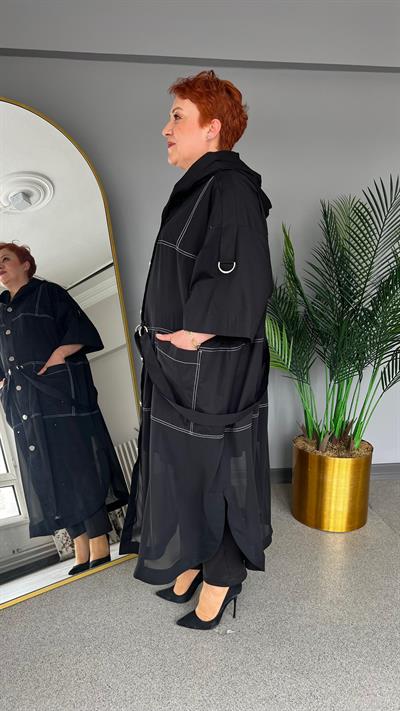 Selma Büyük Beden Tasarım Kap