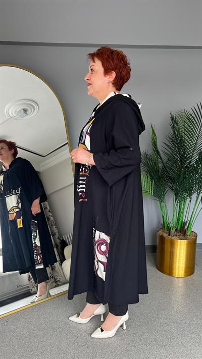 Selma Büyük Beden Tasarım Kap