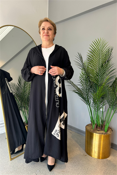 Selma Büyük Beden Tasarım Keten Kap