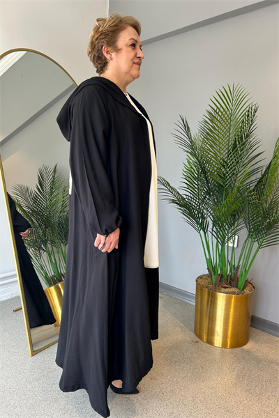 Selma Büyük Beden Tasarım Keten Kap