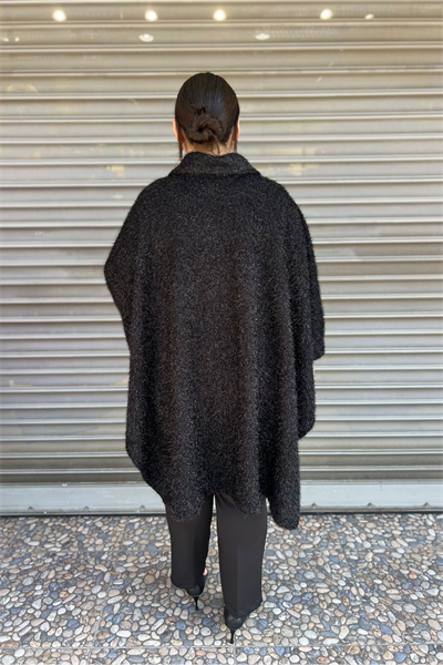 Selma Büyük Beden Tasarım Panço