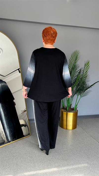 Selma Büyük Beden Taşlı Takım