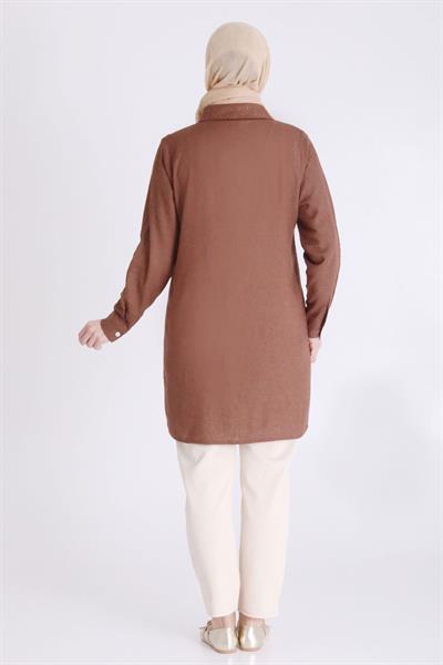 Selma Büyük Beden Taşlı Tunik