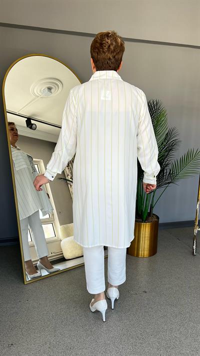 Selma Büyük Beden Taşlı Tunik