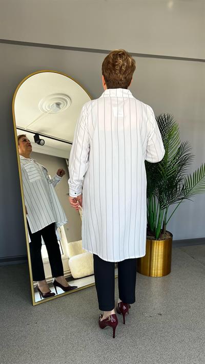 Selma Büyük Beden Taşlı Tunik