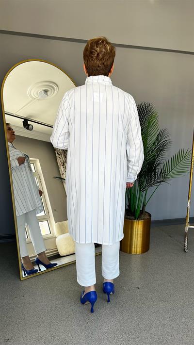 Selma Büyük Beden Taşlı Tunik