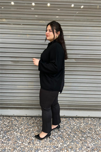 Selma Büyük Beden Triko Hırka