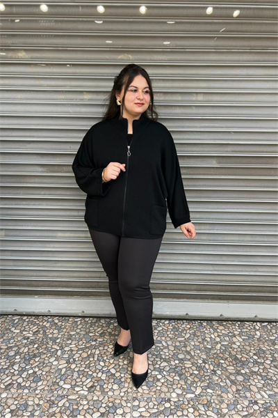 Selma Büyük Beden Triko Hırka