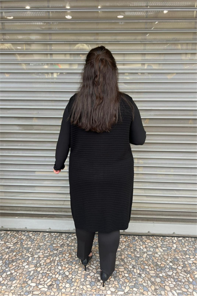 Selma Büyük Beden Triko Yelek