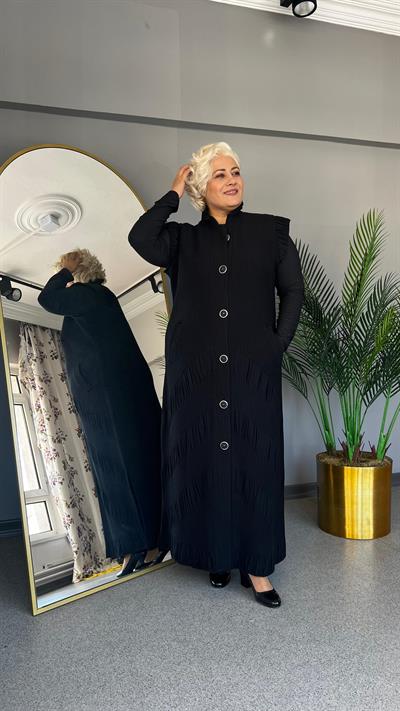 Selma Büyük Beden Triko Yelek