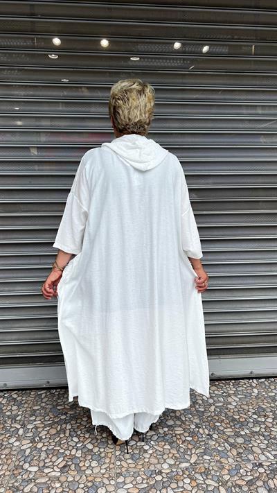 Selma Büyük Beden Yapıştırma Taş Detaylı Takım