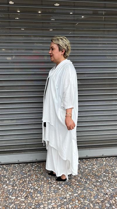 Selma Büyük Beden Yapıştırma Taş Detaylı Takım