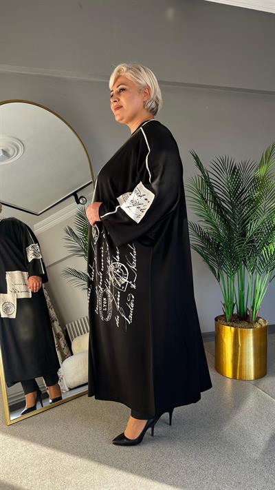 Selma Büyük Beden Yarasa Kol Kap