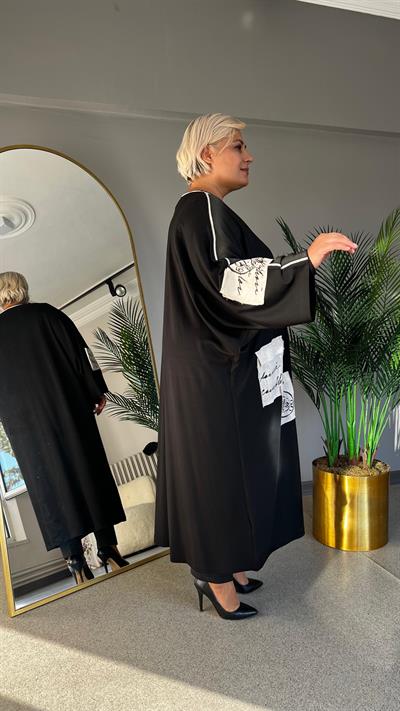 Selma Büyük Beden Yarasa Kol Kap