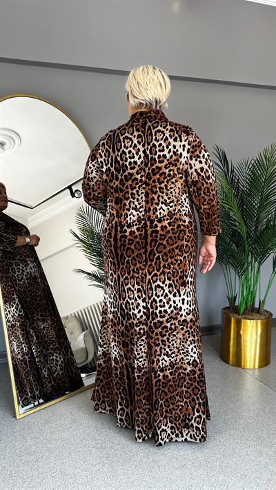 Selma Büyük Beden Yarım Kol İnce Triko Şık Elbise