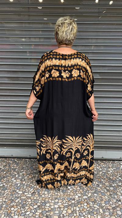 Selma Büyük Beden Yazlık Özel Tasarım Elbise