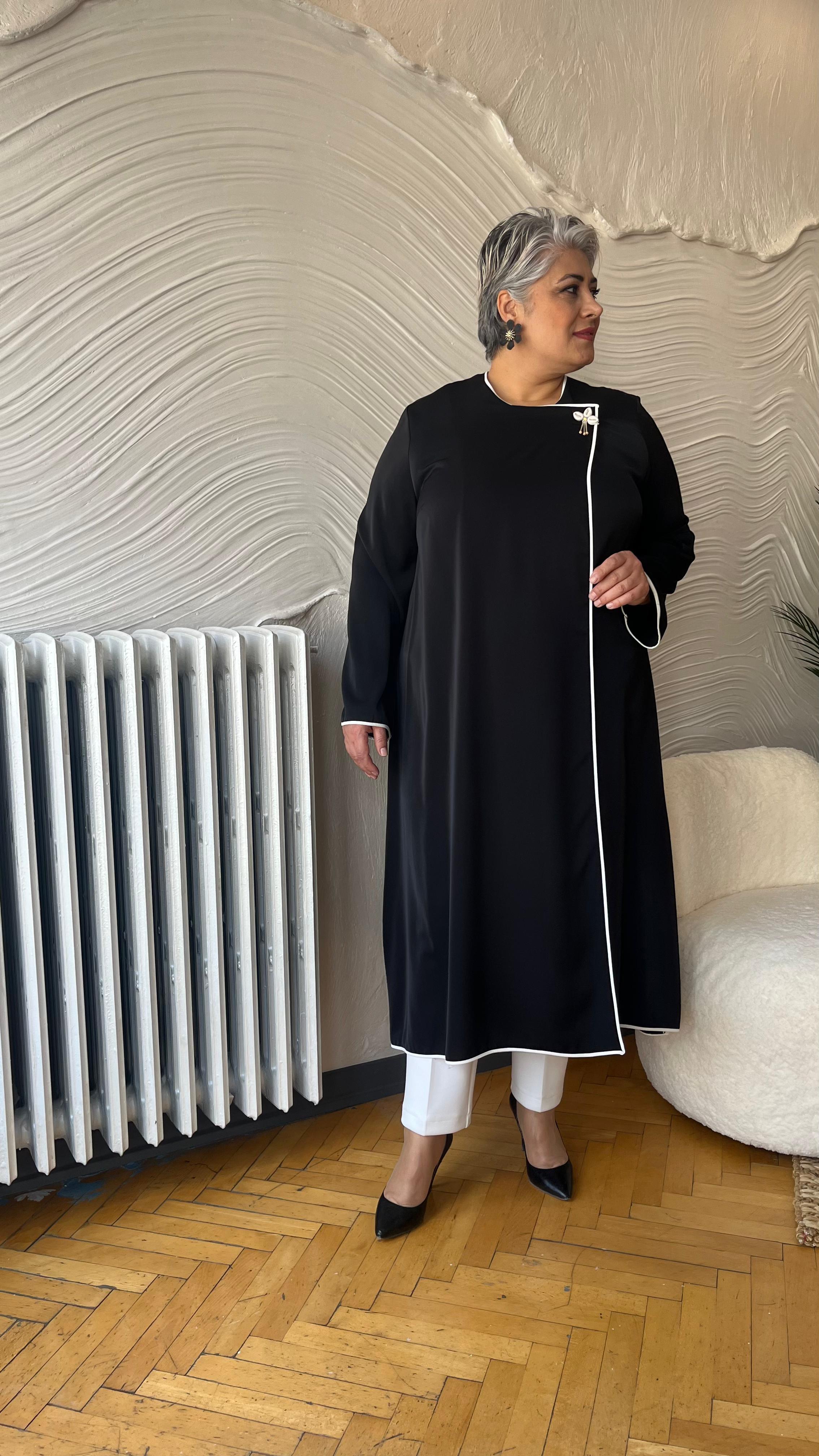 Selma Büyük Beden Anvelop Klasik Kap