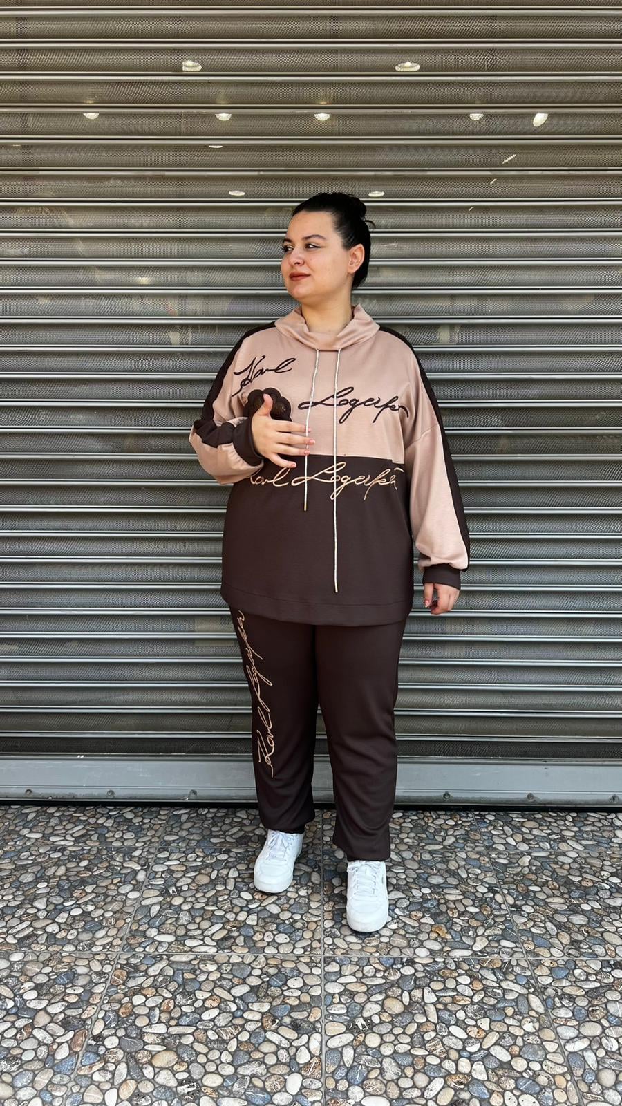 Selma Büyük Beden Oversize Konforlu Takım