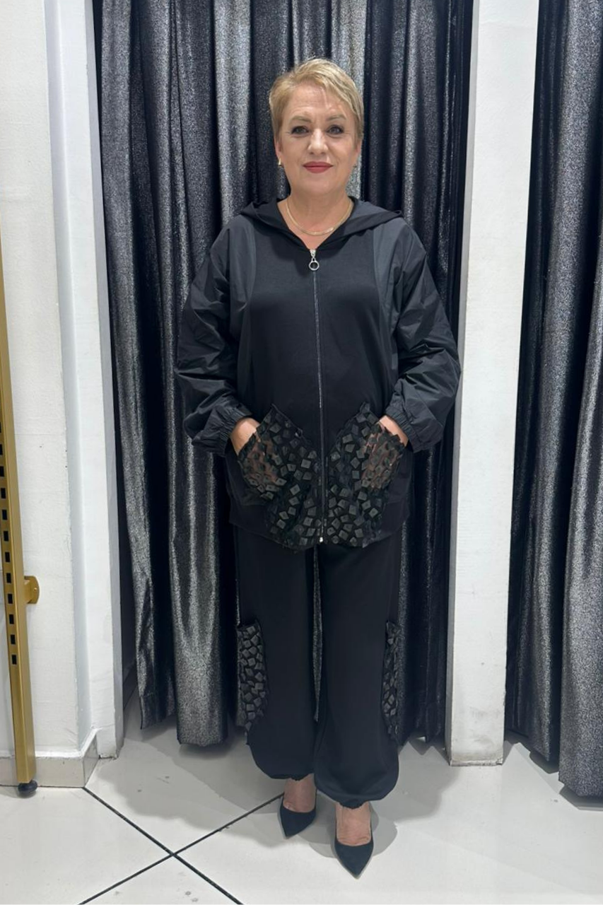 Selma Büyük Beden Şık Alt Üst Takım