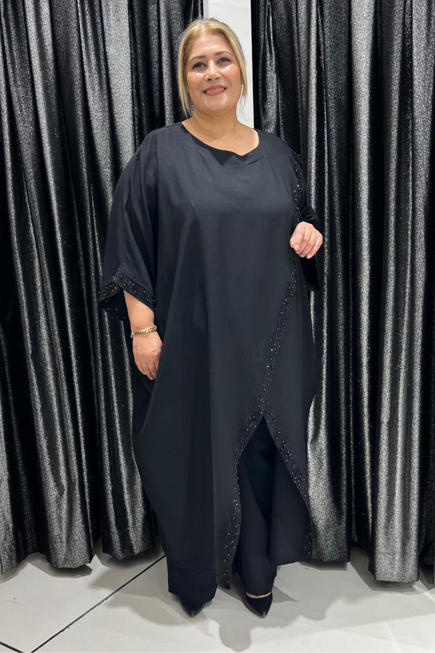 Selma Büyük Beden Şık Alt Üst Takım