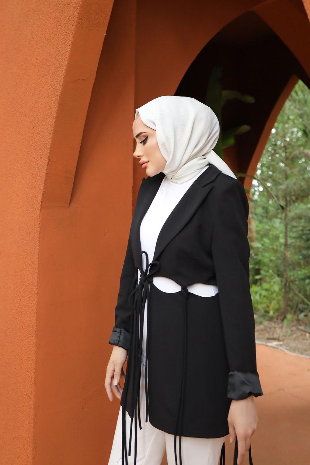 ÖZEL TASARIM CEKET -SİYAH