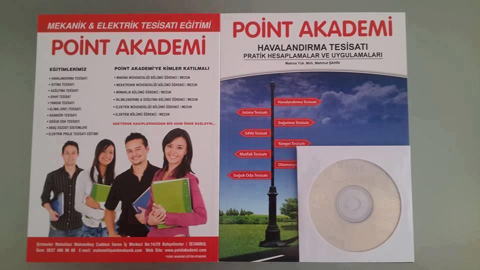 HAVALANDIRMA TESİSATI PRATİK HESAPLAMALAR VE UYGULAMALARI - POİNT AKADEMİ - KİTAPLAR