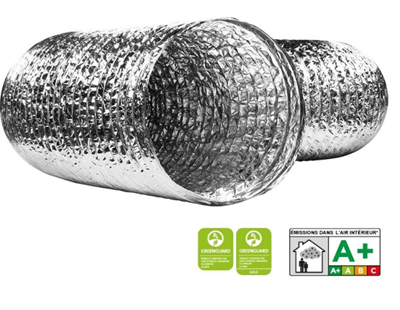 Ø102 MM AIR  İZOLESİZ FLEXIBLE HAVA KANALI 