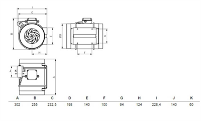 TD-800/200 EX EXPROOF FAN (1.020 M3/H)