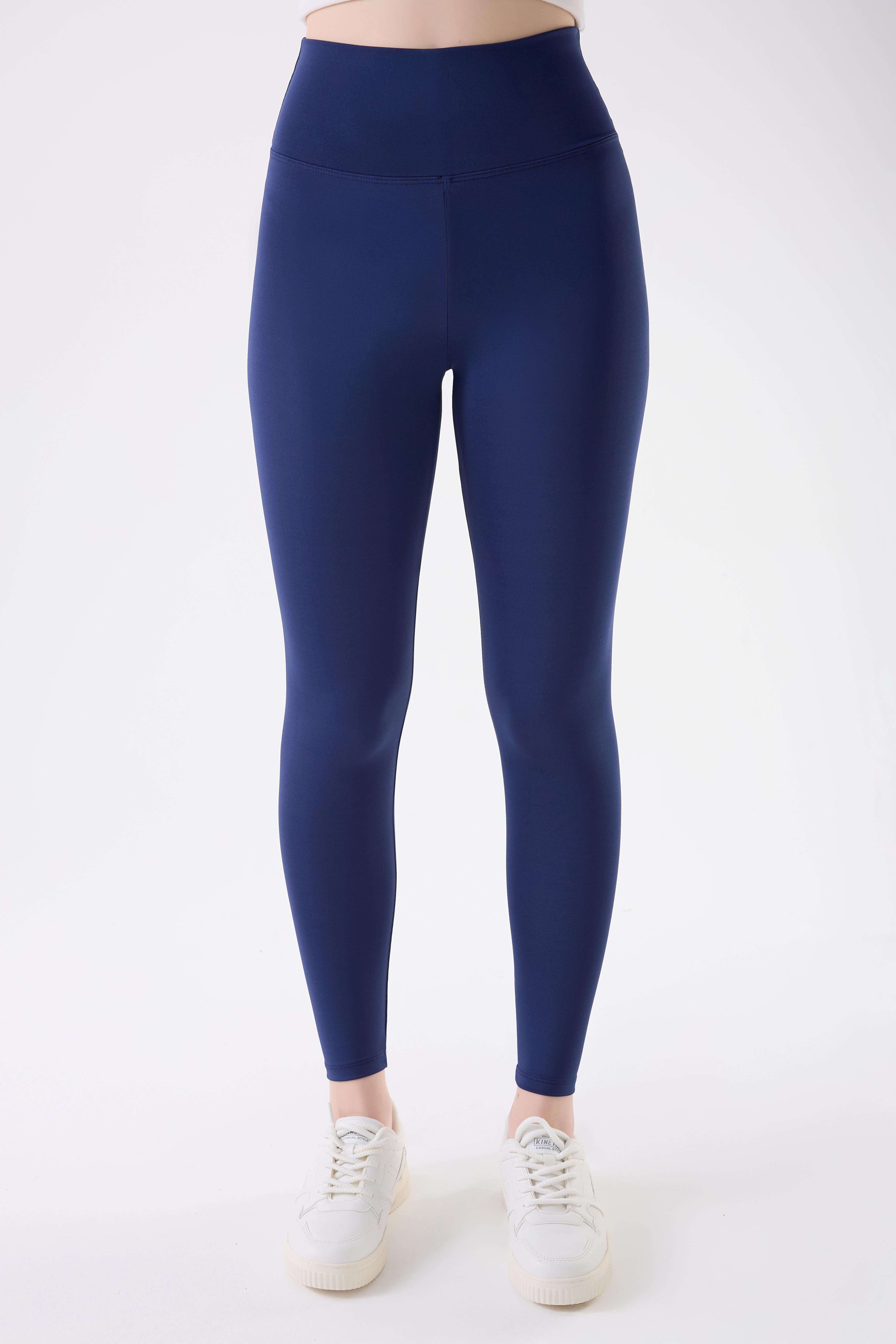 İmaj 490 Lacivert Renk Toparlayıcı ve Extra Esnek Etkili Yüksek Bel Tayt