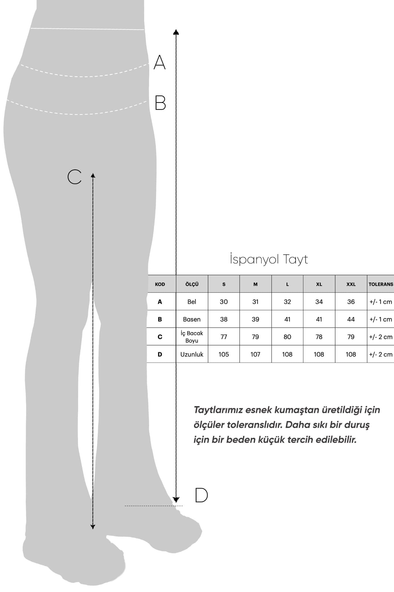 İmaj 434 Lacivert Renk Toparlayıcı ve Extra Esnek Etkili Yüksek Bel İspanyol Paça Tayt