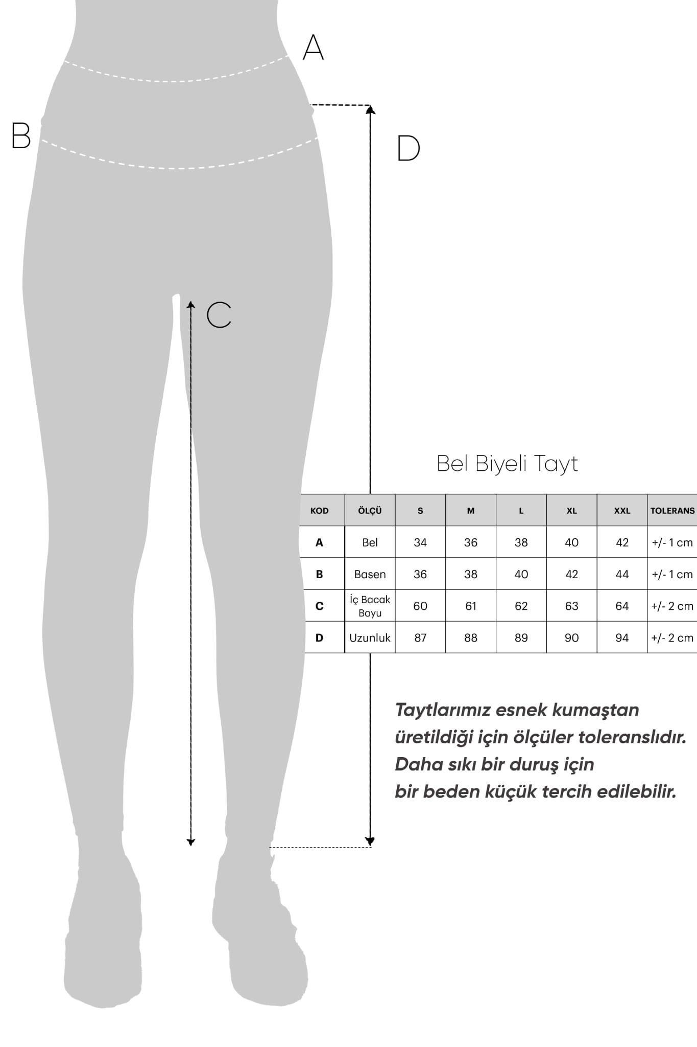 İmaj 489 Gri Renk Toparlayıcı ve Extra Esnek Etkili Normal Bel Tayt