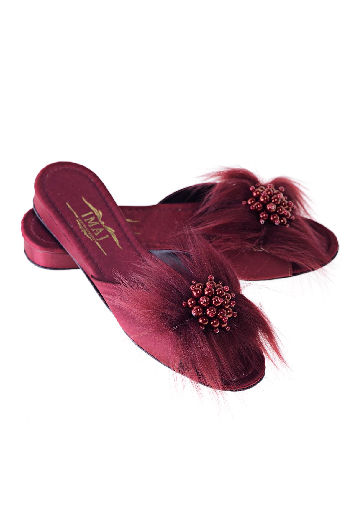 İmaj 6910 Bordo Renk Babet 
