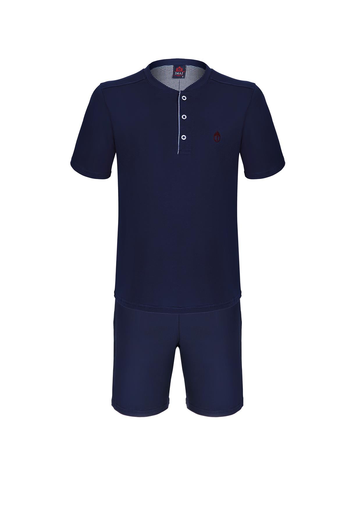 İmaj 8400 Bordo Renk 4 lü Erkek Pijama Takımı