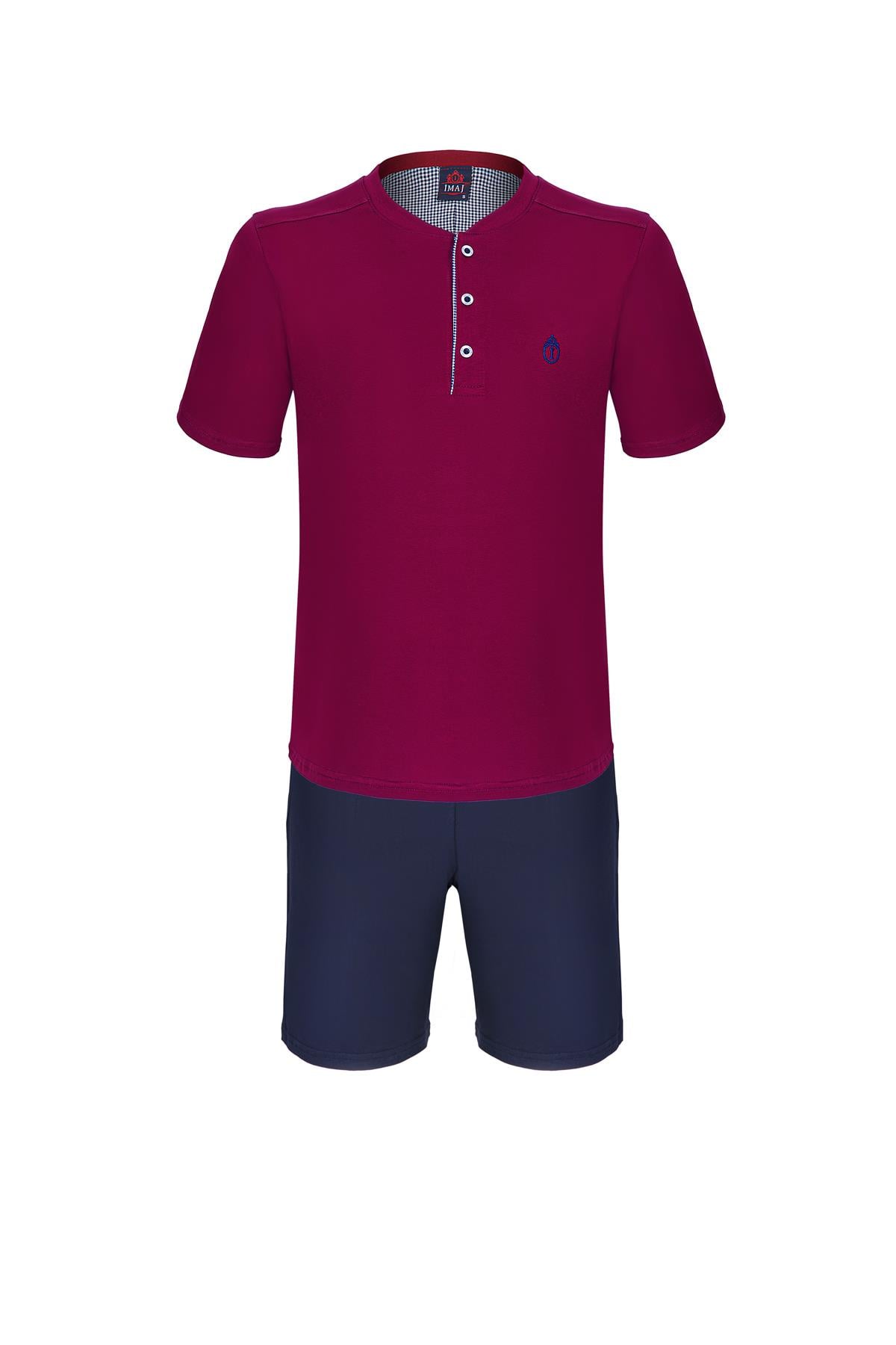İmaj 8400 Lacivert Renk 4 lü Erkek Pijama Takımı