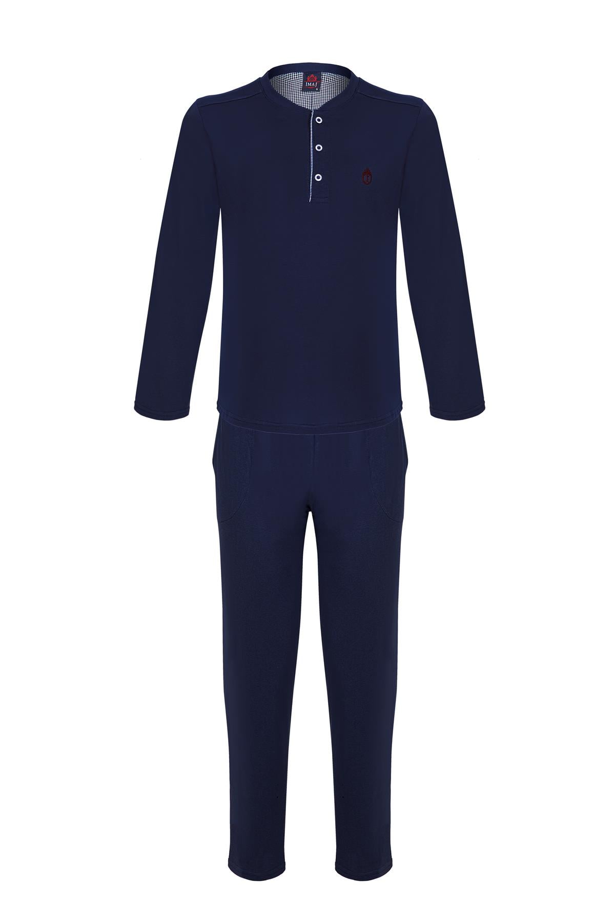 İmaj 8400 Lacivert Renk 4 lü Erkek Pijama Takımı