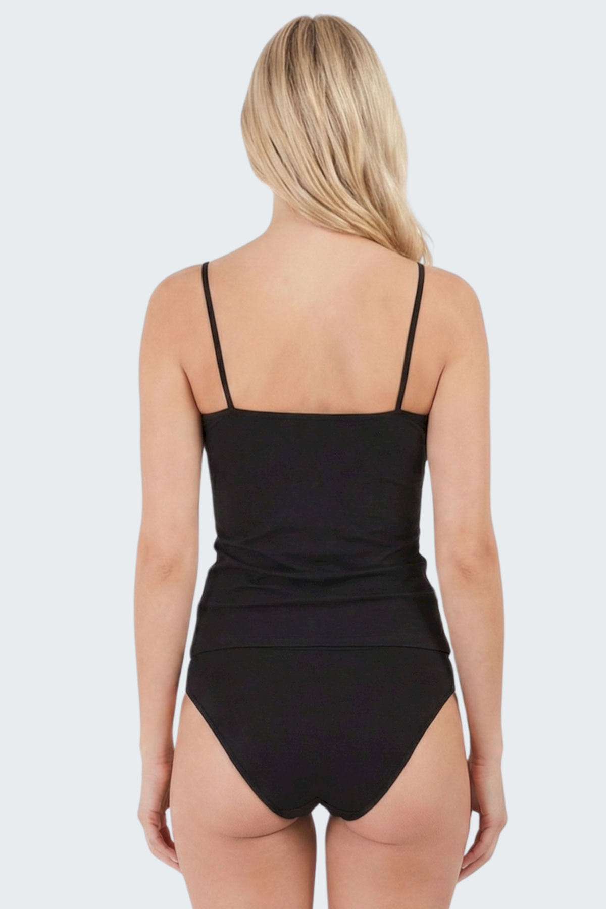 Luw 8700 Siyah Renk 2li Atlet Dantelli Takım