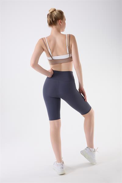 İmaj 705 Gri Renk Ekstra Yumuşak Dokulu, Toparlayıcı ve Esnek Etkili Normal Bel Tayt