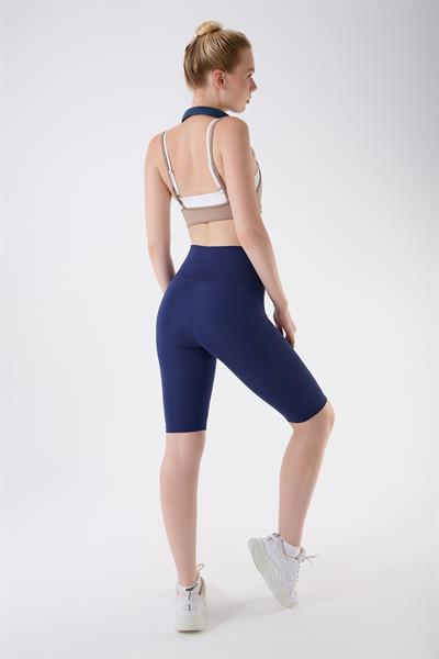 İmaj 705 Lacivert Renk Ekstra Yumuşak Dokulu, Toparlayıcı ve Esnek Etkili Normal Bel Tayt