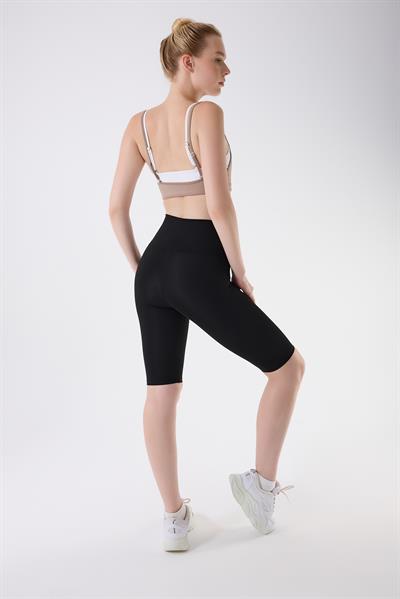 İmaj 705 Siyah Renk Ekstra Yumuşak Dokulu, Toparlayıcı ve Esnek Etkili Normal Bel Tayt