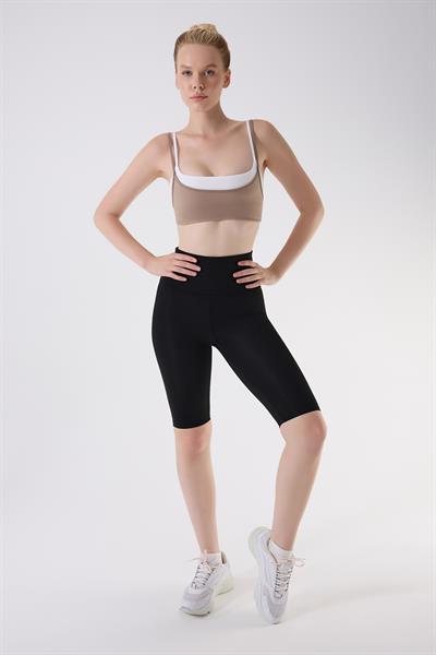 İmaj 705 Siyah Renk Ekstra Yumuşak Dokulu, Toparlayıcı ve Esnek Etkili Normal Bel Tayt