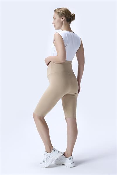 İmaj 349 Bej Renk Toparlayıcı ve Extra Esnek Etkili Yüksek Bel Hamile Tayt
