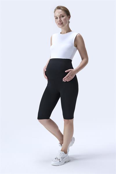 İmaj 349 Siyah Renk Toparlayıcı ve Extra Esnek Etkili Yüksek Bel Hamile Tayt