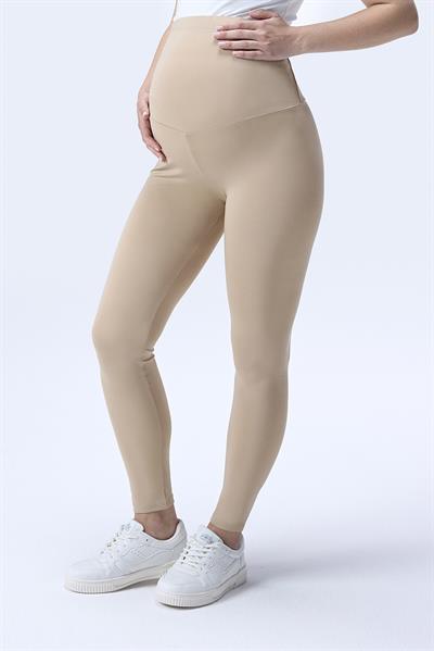 İmaj 344 Bej Renk Toparlayıcı ve Extra Esnek Etkili Yüksek Bel Hamile Tayt