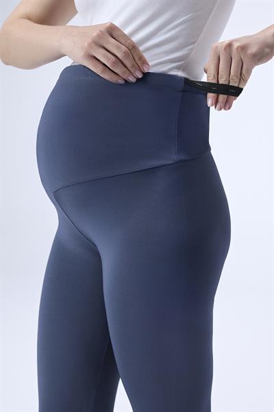 İmaj 344 Gri Renk Toparlayıcı ve Extra Esnek Etkili Yüksek Bel Hamile Tayt