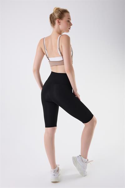 İmaj 425 Siyah Renk Toparlayıcı ve Extra Esnek Etkili Yüksek Bel Tayt